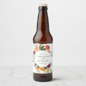 Aangepaste bierlabels voor herfstbruiloft bier etiket (Voorkant)