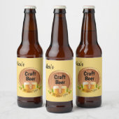 Aangepaste bierlabelset bier etiket (Flessen)