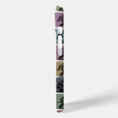 Aangepaste Bigfoot Naam Initiaal Retro Bos Kunst Case-Mate iPhone Case (Achterkant / Links)