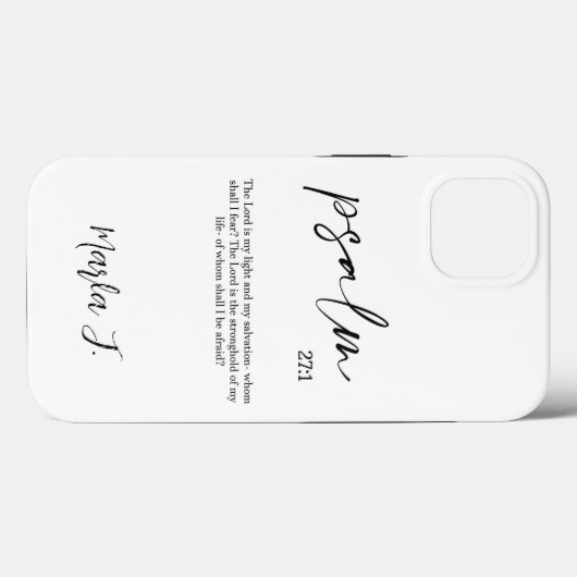 Aangepaste bijbel is eenvoudig Case-Mate iPhone case (Achterkant (horizontaal))