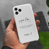 Aangepaste bijbel is eenvoudig Case-Mate iPhone case