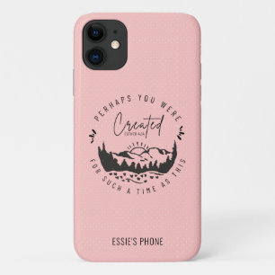 Aangepaste bijbel Verse Blush Christelijk Case-Mate iPhone Case