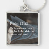 Aangepaste Bijbel Verse Kerstcadeaus voor Pastors Sleutelhanger (Voorkant)