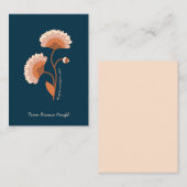 Aangepaste Bijbel Verse Retro Floral Christelijk Notitiekaartje (Voorkant / Achterkant)