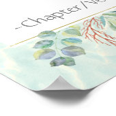 Aangepaste Bijbel Verse Wanddecoratie Eucalyptus L Poster (Hoek)