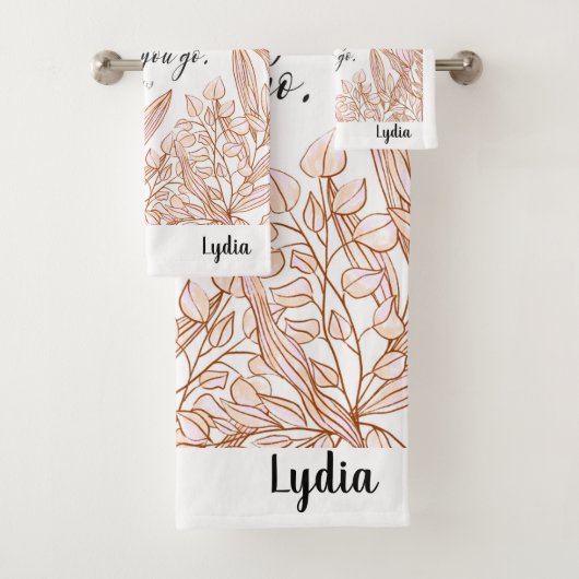 Aangepaste bijbeldoekdoekset bad handdoek (Insitu)