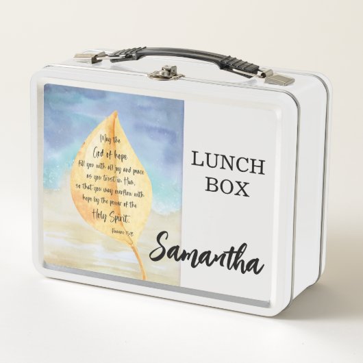 Aangepaste bijbelse metalen doos (Voorkant)