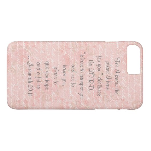 Aangepaste bijbelse telefoontas Case-Mate iPhone case (Achterkant (Horizontaal))