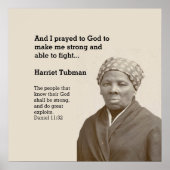 Aangepaste bijbelversie van HARRIET TUBMAN-prijsop Poster (Voorkant)