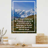 Aangepaste bijbelverzen citaten en gepersonaliseer poster (Keuken)