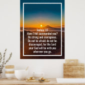 Aangepaste bijbelverzen citaten en persoonlijk woo poster (Keuken)
