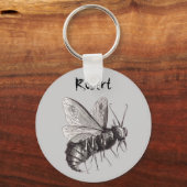 Aangepaste bijen met Sleutelhanger van de schedelv (Voorkant)