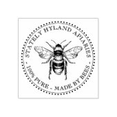 Aangepaste bijenstang voor honingbijen rubberstempel (Afrduk)