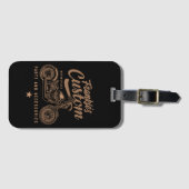 Aangepaste biker-motorfiets bagagelabel (Voorkant (horizontaal))