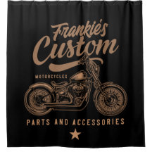 Aangepaste biker-motorfiets