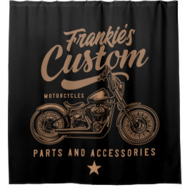 Aangepaste biker-motorfiets douchegordijn