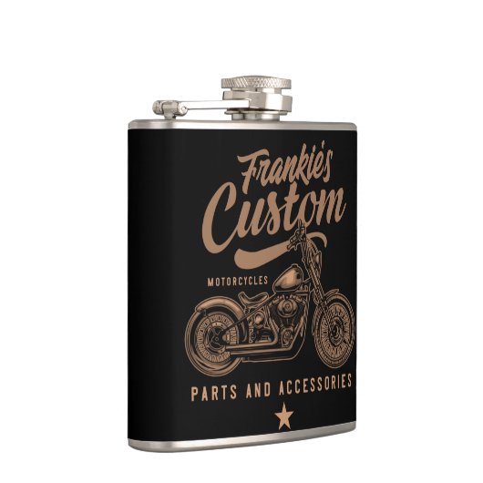 Aangepaste biker-motorfiets heupfles (Rechts)