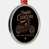 Aangepaste biker-motorfiets metalen ornament (Rechts)