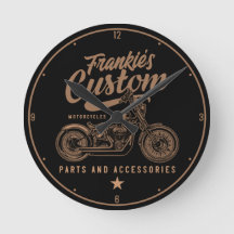 Aangepaste biker-motorfiets