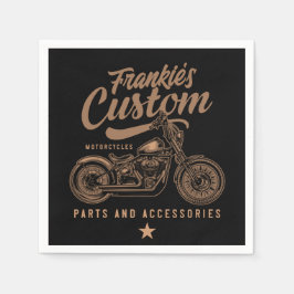 Aangepaste biker-motorfiets servet