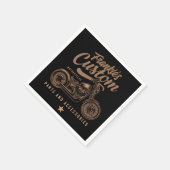 Aangepaste biker-motorfiets servet (Hoek)