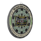 Aangepaste Billiardruimte Dartbord (Voorkant Links)