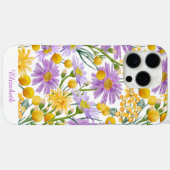 Aangepaste Billy Buttonnen en Daisy Bloemen Case-Mate iPhone Case (Achterkant (horizontaal))