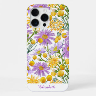 Aangepaste Billy Buttonnen en Daisy Bloemen iPhone 16 Pro Max Hoesje
