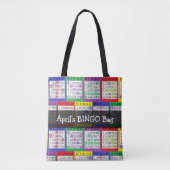 Aangepaste BINGO-tas Tote Bag (Voorkant)