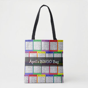 Aangepaste BINGO-tas Tote Bag