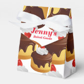 Aangepaste binnenste container voor geblonken bedankdoosjes (Voorkant Zijde)