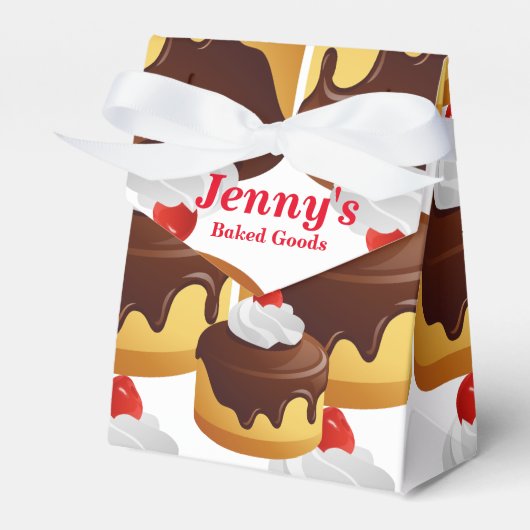 Aangepaste binnenste container voor geblonken bedankdoosjes (Voorkant Zijde)