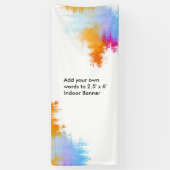 Aangepaste binnenste verticale banner met rand (Verticaal)