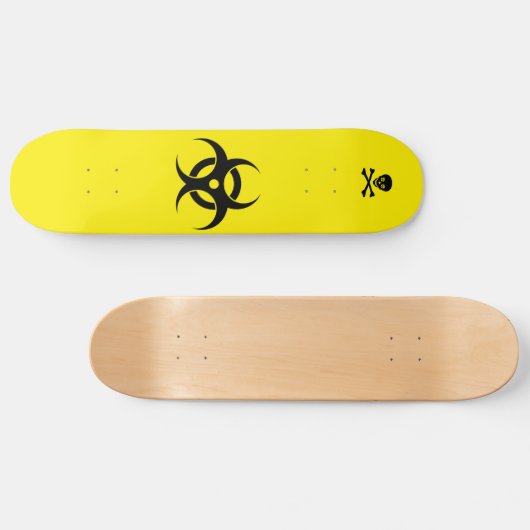 Aangepaste bio Hazard Skateboard Decom (Horizontaal)
