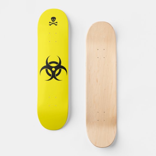 Aangepaste bio Hazard Skateboard Decom (Voorkant)