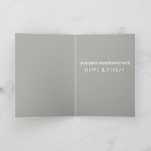 aangepaste Birthday-humor past elke leeftijd aan Kaart (Binnen)