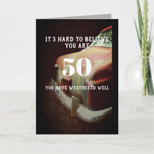 aangepaste Birthday-humor past elke leeftijd aan Kaart (Voorkant)