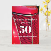 aangepaste Birthday-humor past elke leeftijd aan Kaart (Gele Bloem)