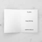 Aangepaste Birthday-kaart voor gamecontrollers Kaart (Binnen)