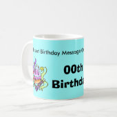 Aangepaste Birthday-Mokken Koffiemok (Voorkant links)