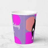 Aangepaste Birthday Orca Killer Whale Papieren Bekers (Rechts)