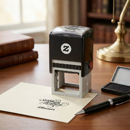 Aangepaste Birthday Self Inking Rubber Stamp Zelfinktende Stempel