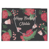 Aangepaste Birthday-tas Groot Cadeauzakje (Achterkant)