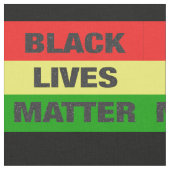 Aangepaste Black Lives Matte fabric Stof (Close Up)