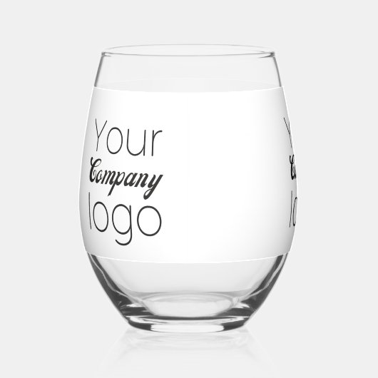 Aangepaste Black White Business Promotionele Toevo Wijnglas Zonder Voet (Rechts)