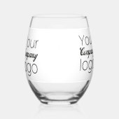 Aangepaste Black White Business Promotionele Toevo Wijnglas Zonder Voet (Rechts)