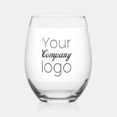 Aangepaste Black White Business Promotionele Toevo Wijnglas Zonder Voet (Links)