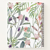 Aangepaste bladeren van  waterverf notitieboek (Achterkant)