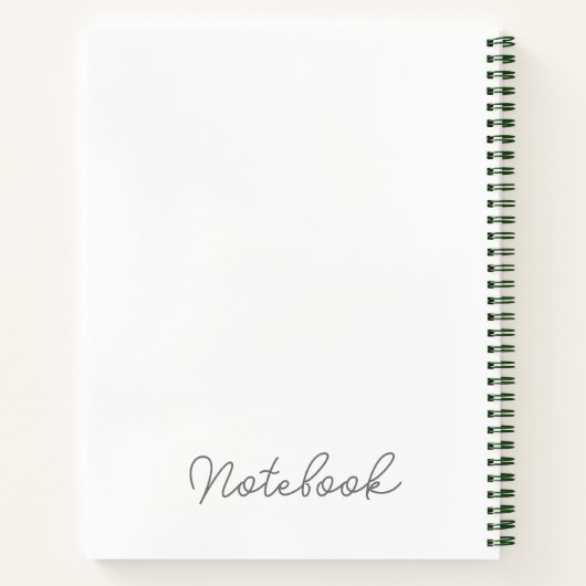 Aangepaste bladnaam wit Notitieboek (Achterkant)