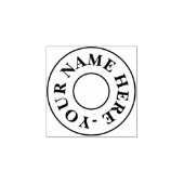 Aangepaste bladstempel rubberstempel (Afrduk)